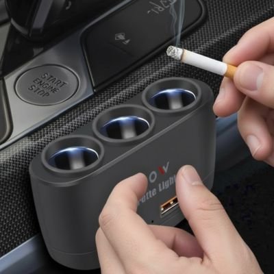 Adaptateur allume cigare prise
