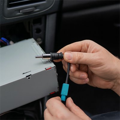 Adaptateur pour antenne autoradio