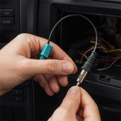 Adaptateur pour antenne autoradio